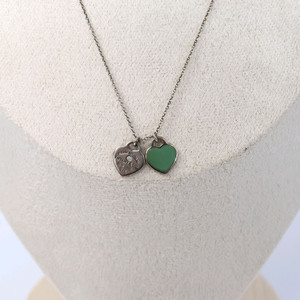 티파니앤코 리턴 투 하트 더블 미니 펜던트 목걸이