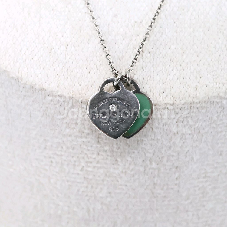 티파니앤코 리턴 투 하트 더블 미니 펜던트 목걸이--1