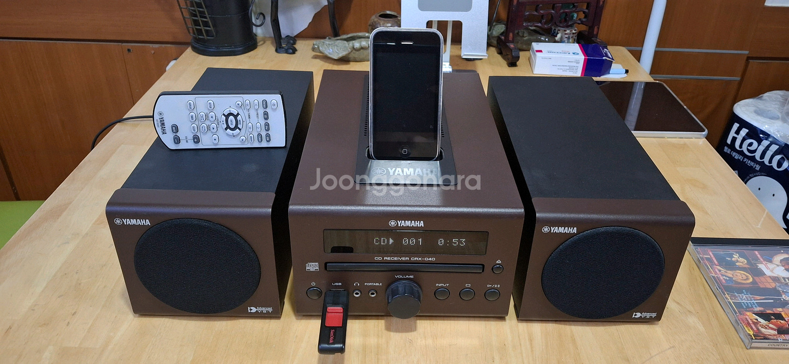 YAMAHA CRX-040 RECEIVER--1