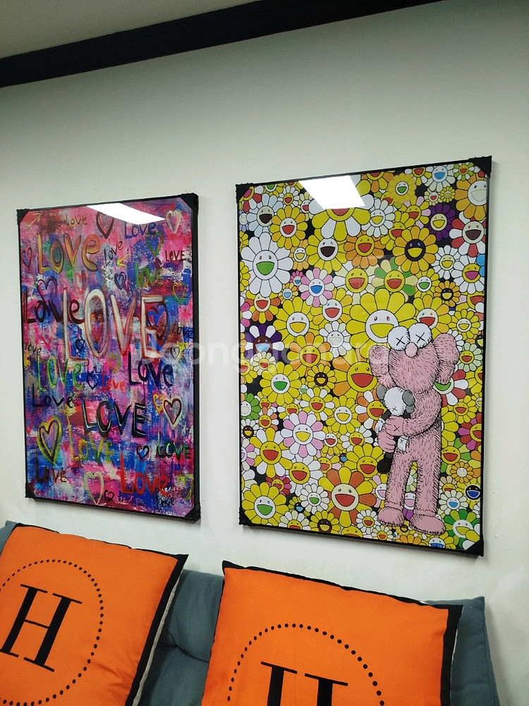 러브 사랑 팝아트 대형 그림 액자 명품그림 명품액자 인테리어소품 인테리어액자 팝아트그림--9