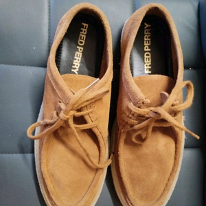 프레드페리 스웨이드 모카신 브라운 270 uk8 이미지