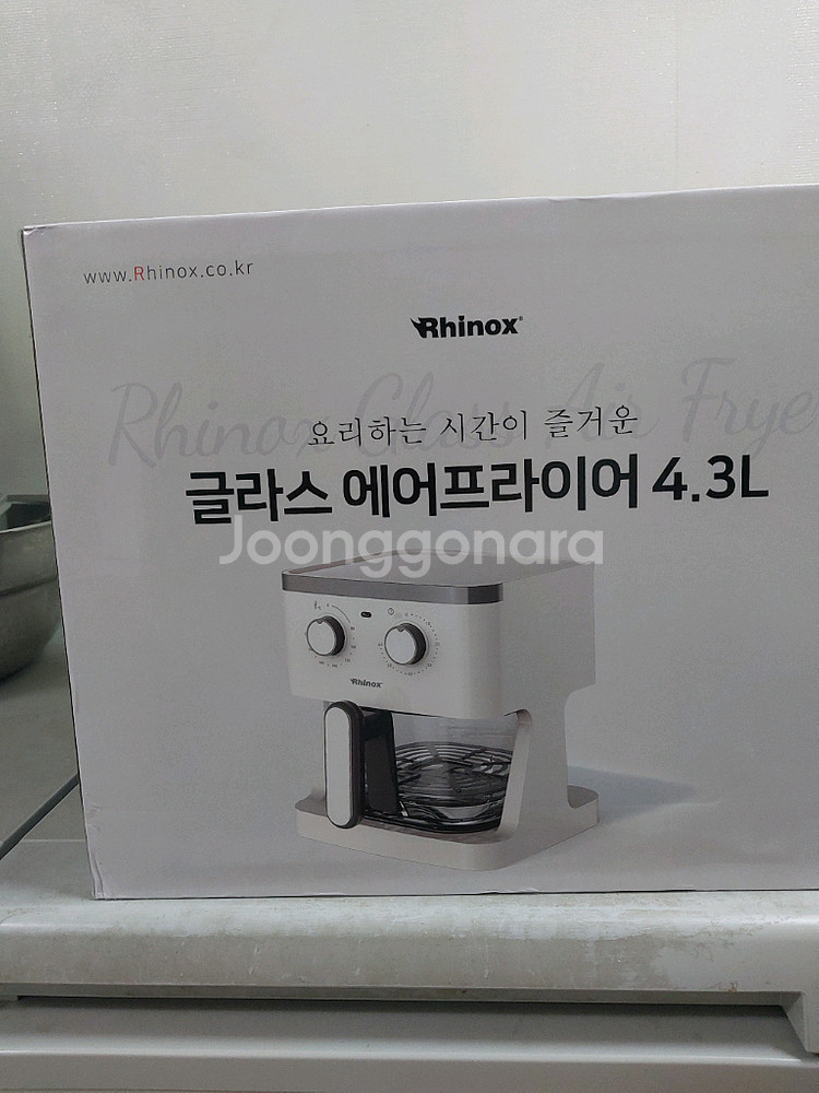 글라스 에어프라이어 4.3L--0