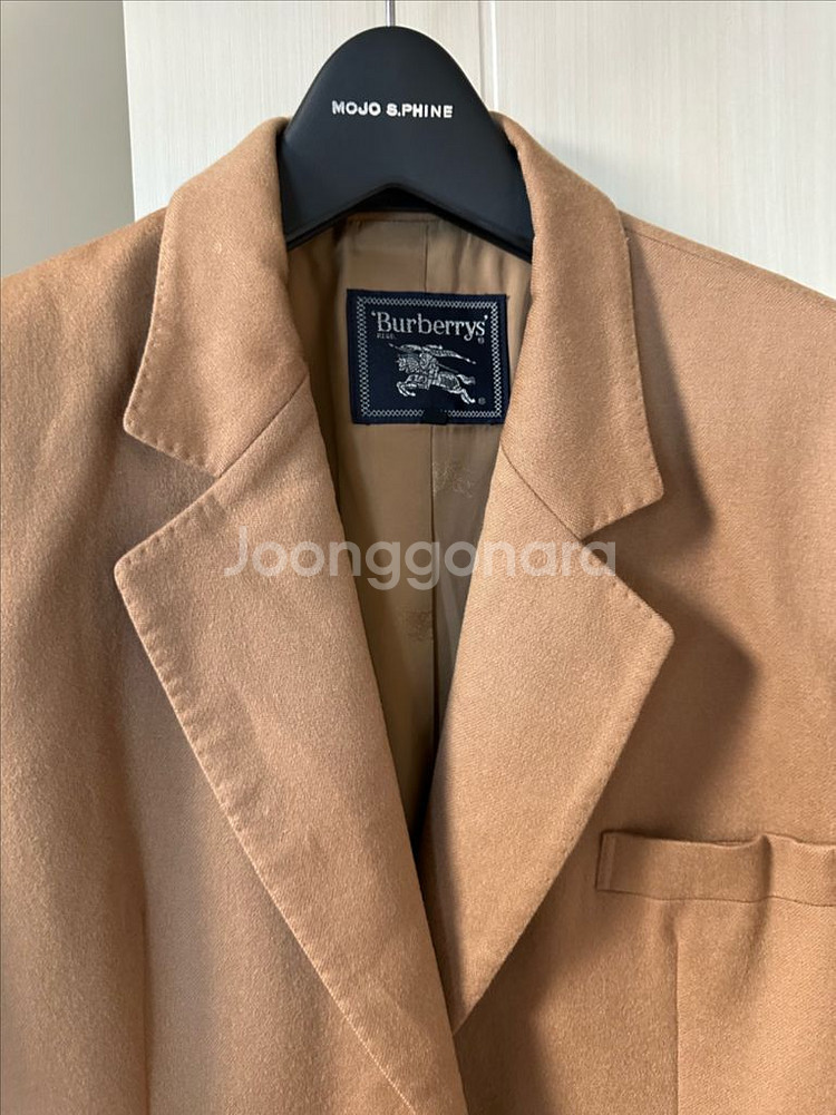 버버리 울 자켓--1