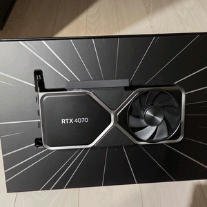 RTX 4070 FE 파운더스에디션 풀박