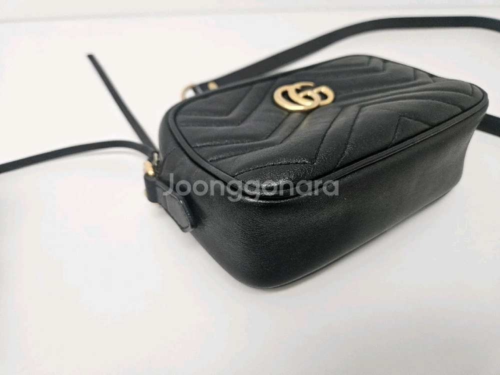 구찌 마틀라쎄 마몽 미니 크로스백--2