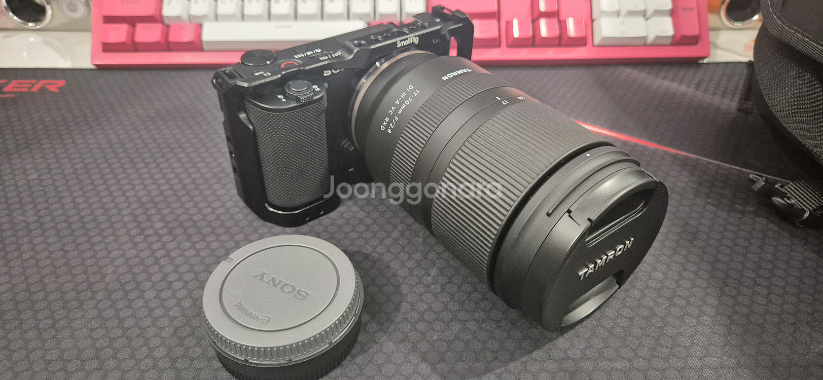 소니 ZV-E10 카메라 + tamron 17 70 렌즈 풀박스--0