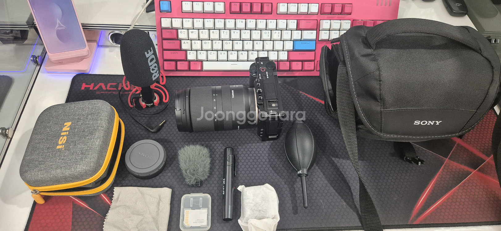 소니 ZV-E10 카메라 + tamron 17 70 렌즈 풀박스--8