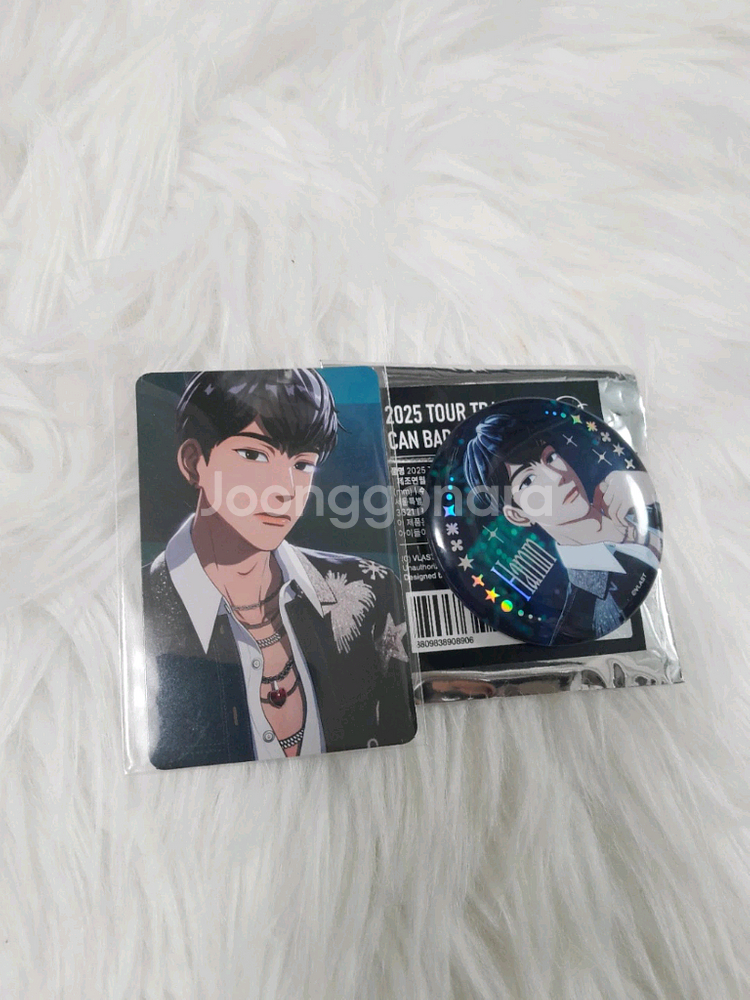 플레이브 하민 포카 캔뱃지--0