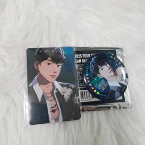 플레이브 하민 포카 캔뱃지