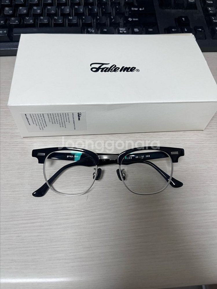 페이크미 그레이 블랙 실버--0