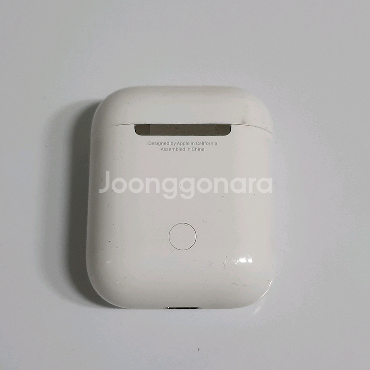 에어팟1세대 본체 오프화이트케이스(컨디션좋음)--2