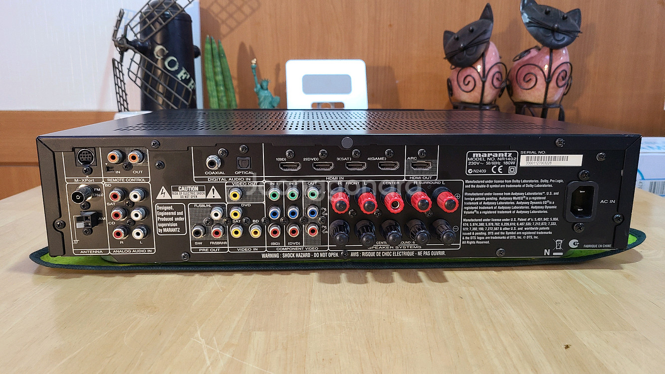 Marantz nr 1402 RECEIVER--4