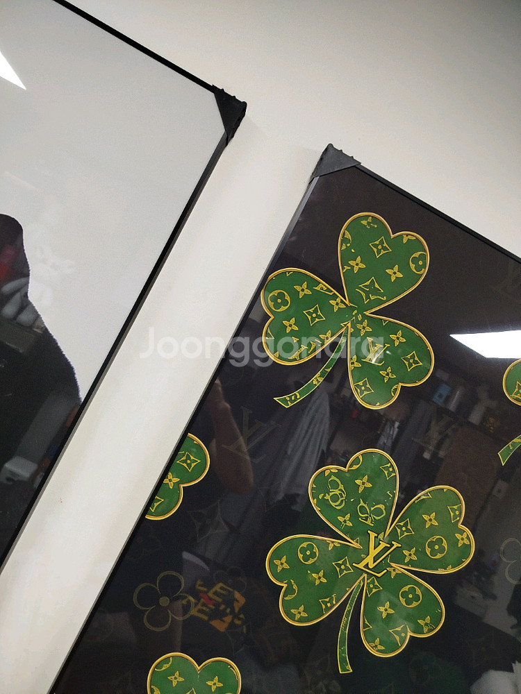 네잎클로버 행운의그림 행운의액자 대형 그림 액자 명품그림 명품액자 인테리어소품 인테리어액자--3