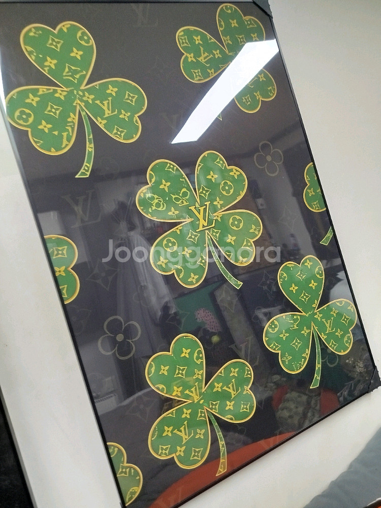 네잎클로버 행운의그림 행운의액자 대형 그림 액자 명품그림 명품액자 인테리어소품 인테리어액자--9