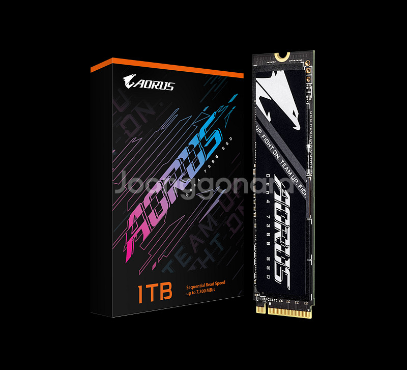 기가바이트 Aorus 1TB SSD--0