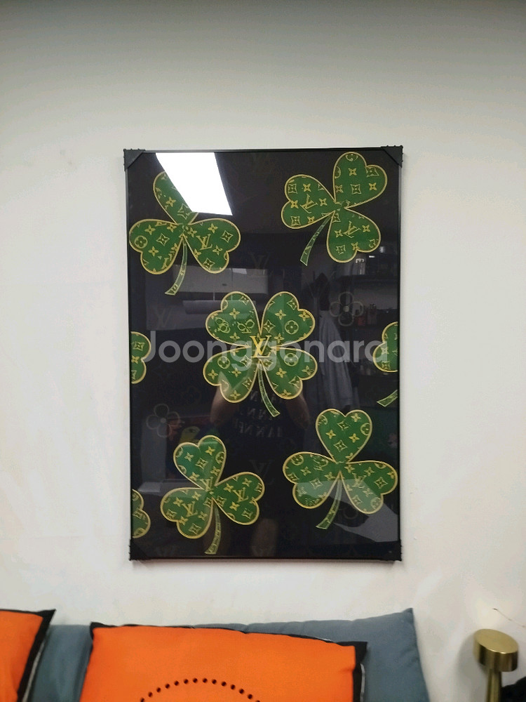 표범 재규어 치타 동물그림 동물액자 네잎클러버 대형 그림 액자 명품그림 명품액자 인테리어소품 인테리어액자 행운의그림--7