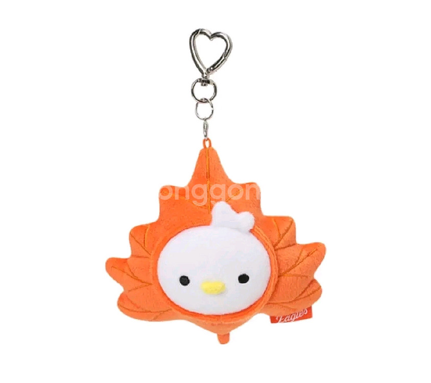 한화이글스 가을야구 단풍 수리 인형키링 kbo--0