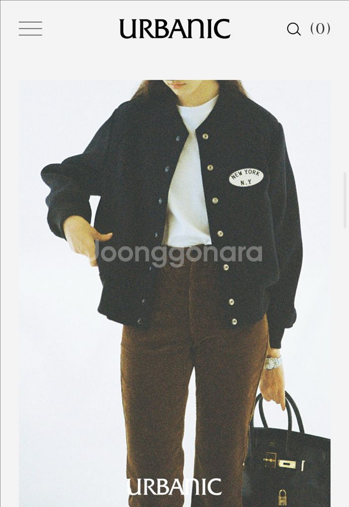 얼바닉 바시티 자켓--1