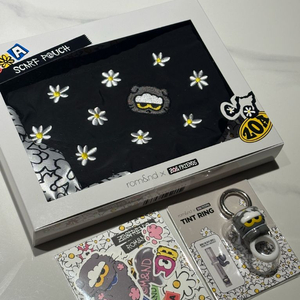 롬앤 조앤 스카프 파우치 띤뚜링 스티커 세트