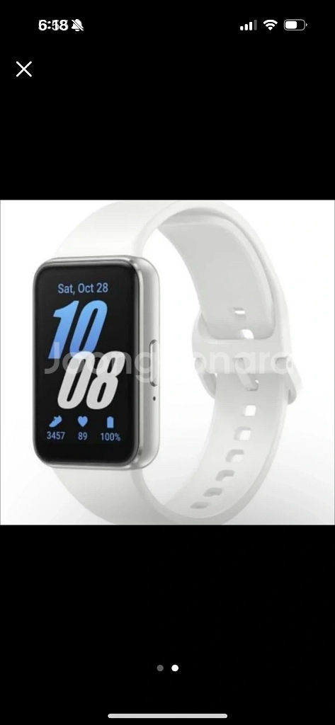 삼성 갤럭시 핏3(실버)--1