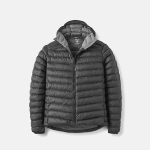 [L] Rab 랩 씨러스 알파인 자켓 블랙 QIP-25 라지 프리마로프트 퍼텍스 퀀텀 다운