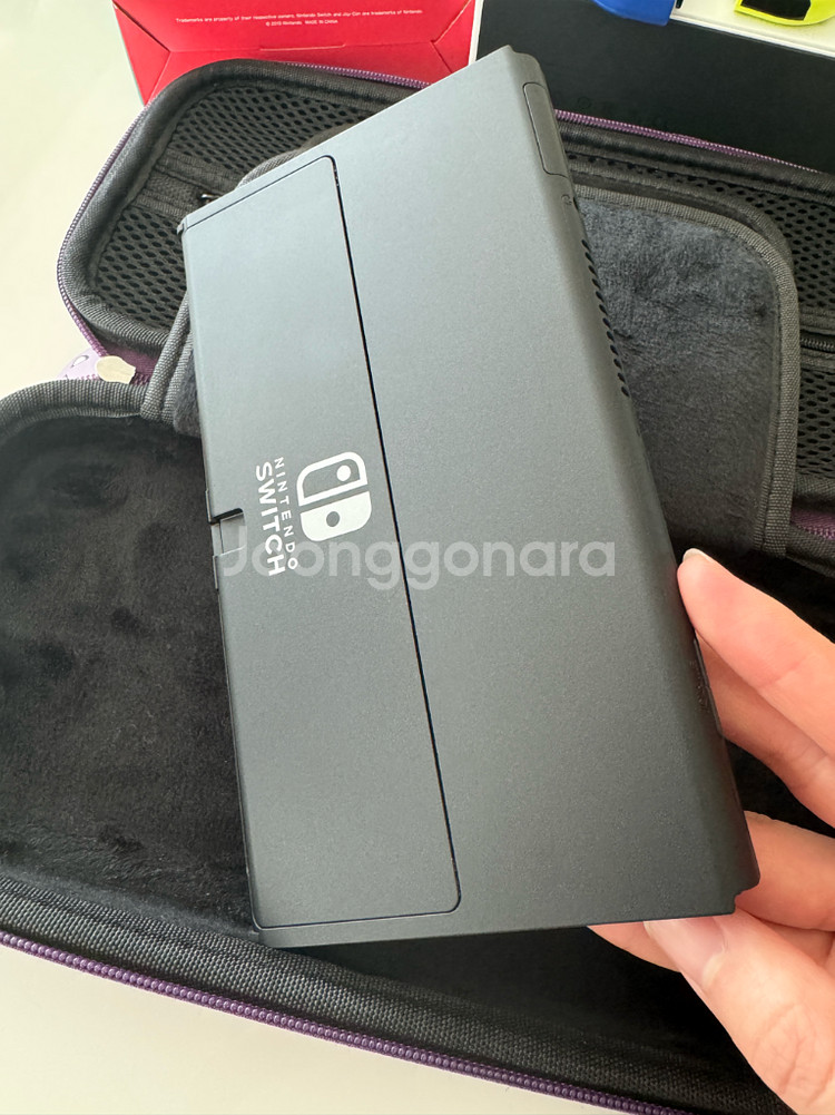 닌텐도 스위치 OLED 본체 + 프로콘 세트--2