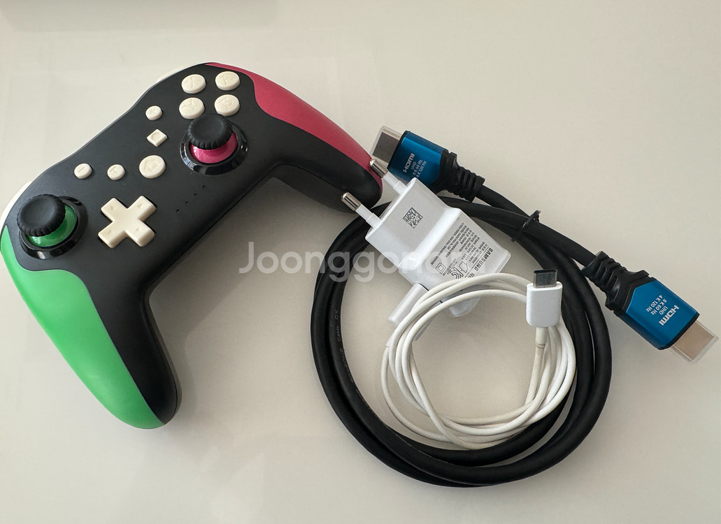 닌텐도 스위치 OLED 본체 + 프로콘 세트--4