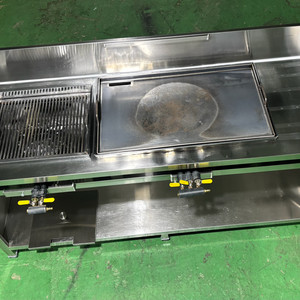 업소용철판그릴일체형스텐다이1800