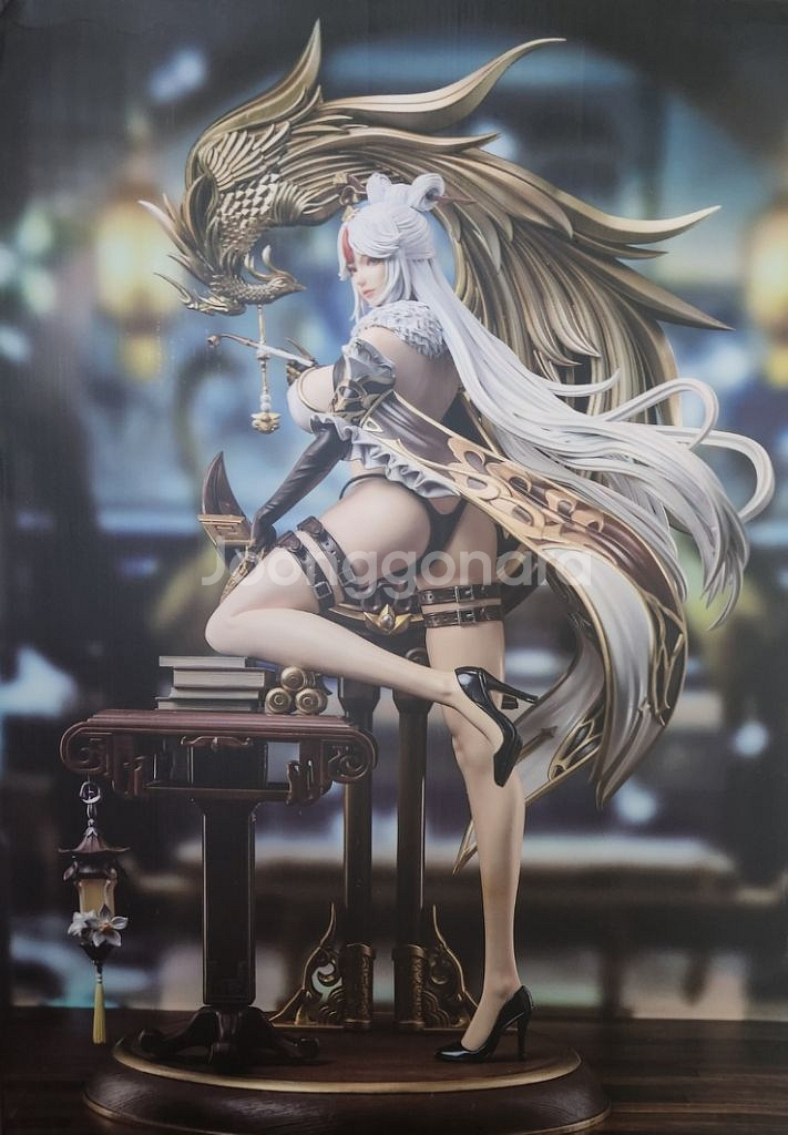 드래곤스튜디오 원신 응광 1/4 레진 피규어 미피--0