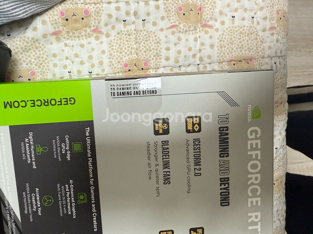 zotac gaming RTX 5070 그래픽카드 미개봉--1