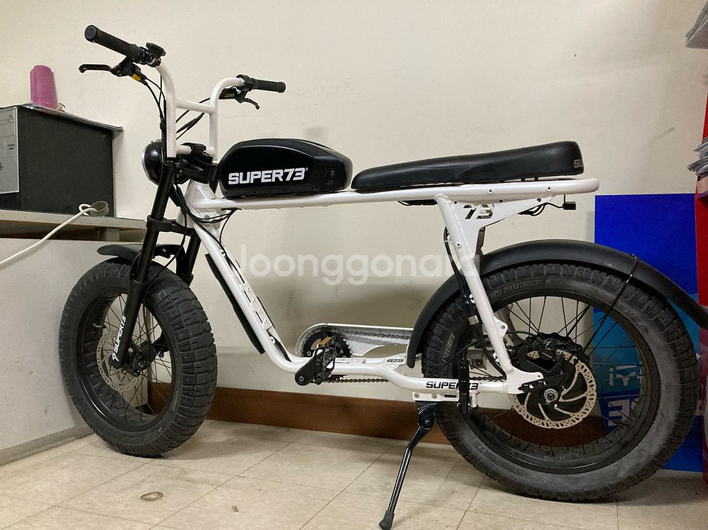 슈퍼73 전기자전거 SUPER73 S2 아폴로 화이트 국내정발--7