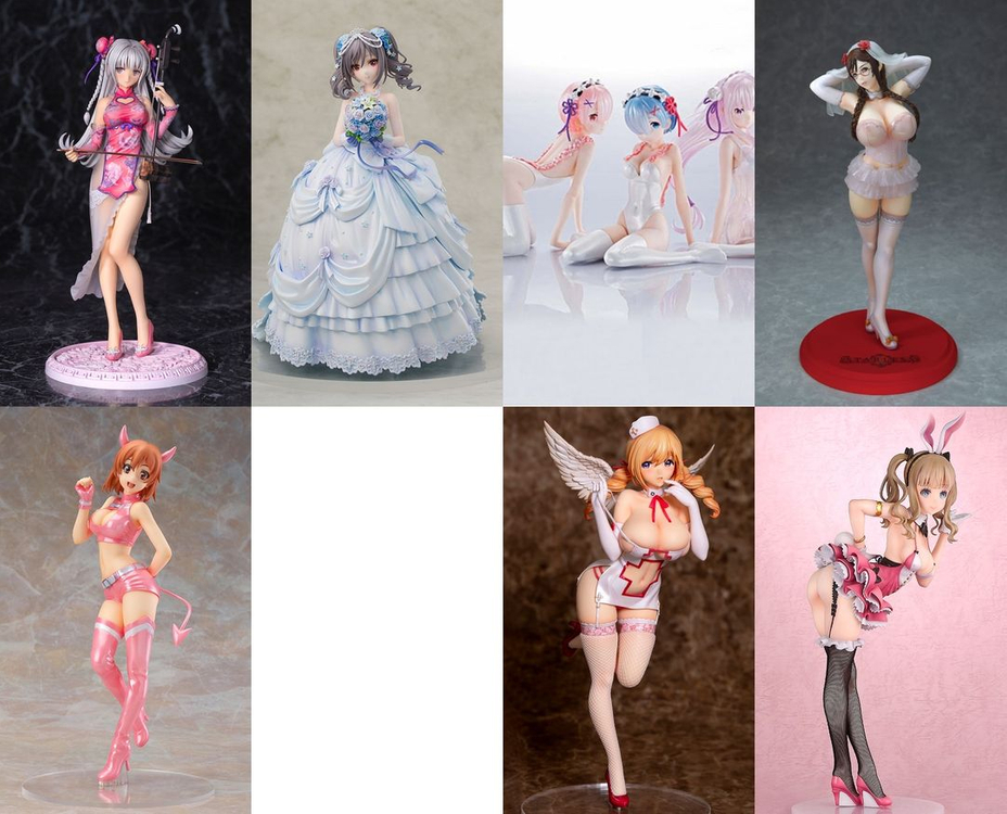 (희귀피규어)뉴라인 Starless 미타라이 유우나 신부속옷 1/6--1