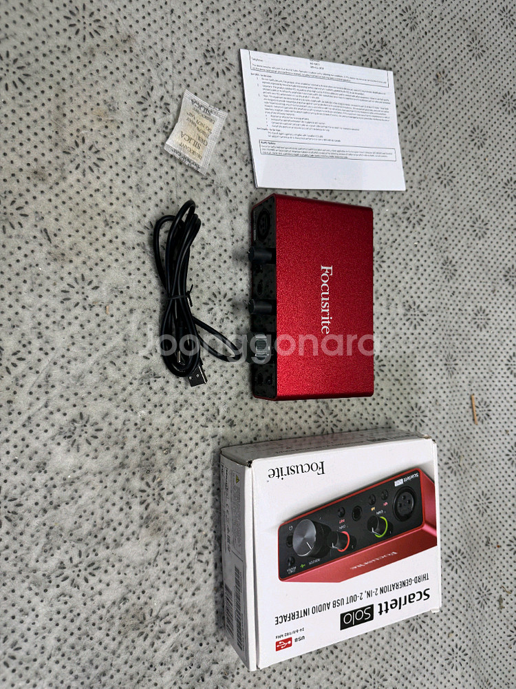 스칼렛 솔로 3세대 판매 포커스라이트 솔로3세대 오인페--0