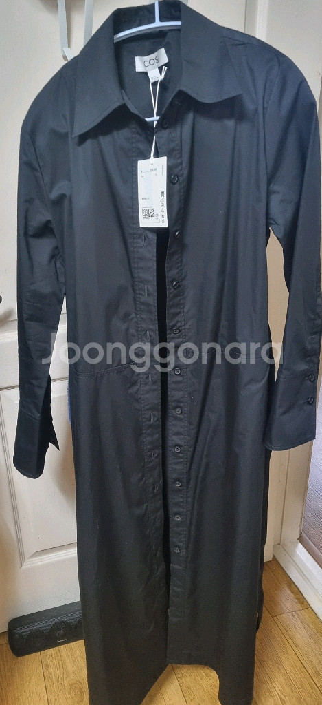 코스 롱 셔츠 원피스--0