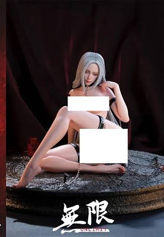 unlimited 스튜디오 1/4 레이디 데비몬 b버전 레진 피규어--1