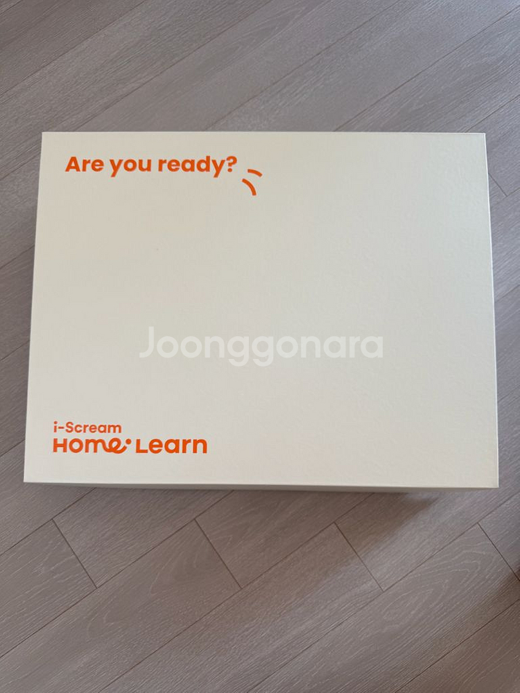 홈런 i-Scream edu 태블릿 풀박스, 아이스크림홈런 프리미엄 퓨어그레이, 신품구입 후 정상해지 공기계--4