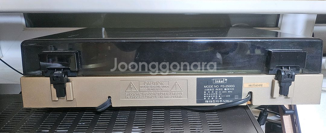 인켈 LP 턴테이블(PS- 2500G) [부품용 or 수리필요]--3