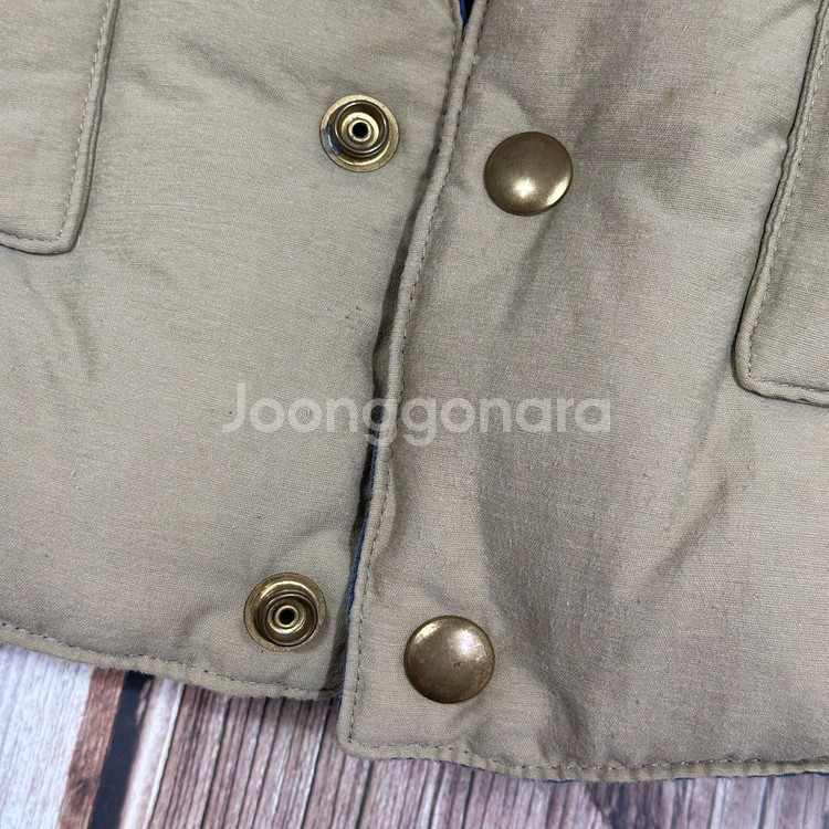 더블웍스 by 웨어하우스 요크 레더 다운 베스트 S--7