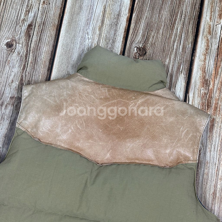 더블웍스 by 웨어하우스 요크 레더 다운 베스트 S--9