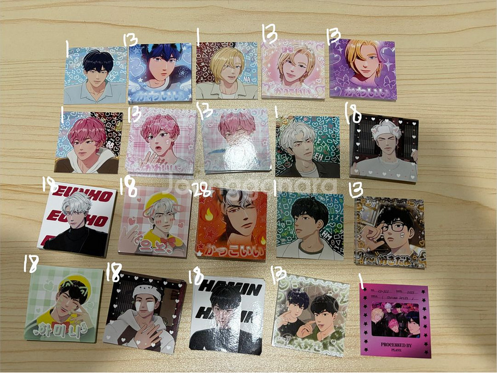 플레이브 비공굿 포카 포토매틱 도무송--0