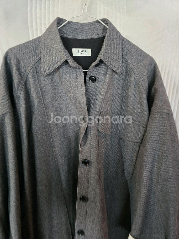 스튜디오 톰보이 오버핏 셔츠남방--0