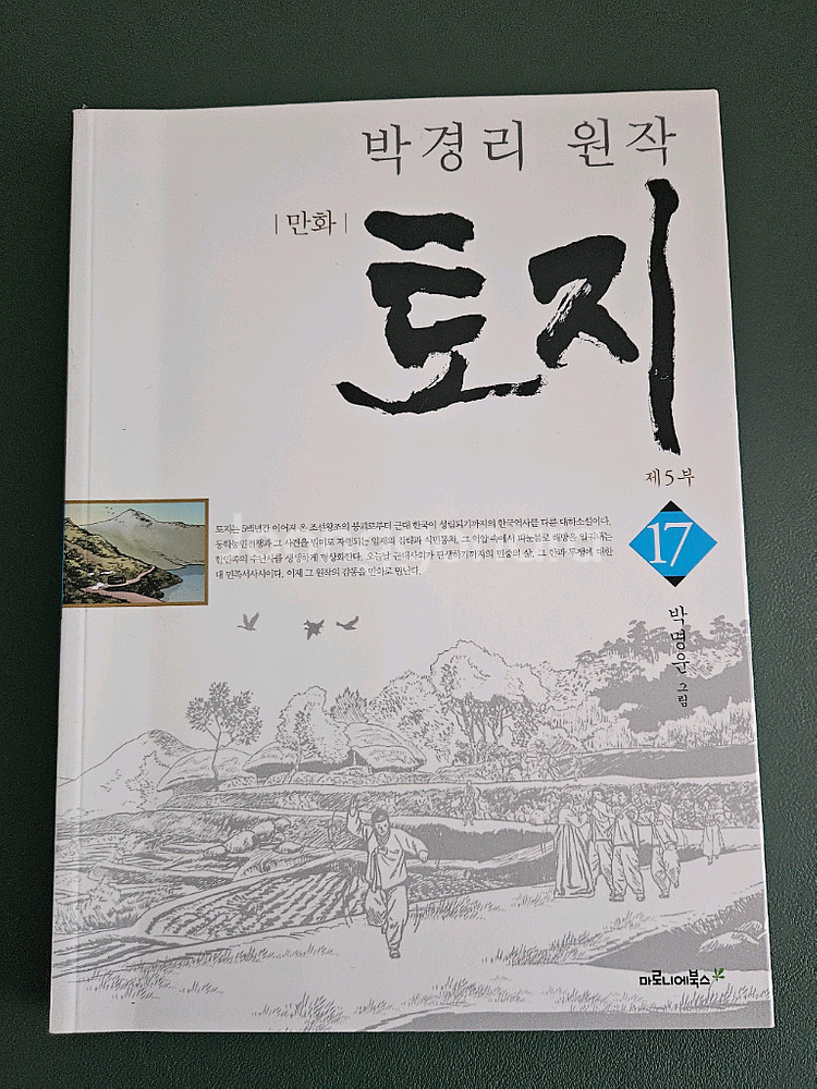 토지 만화책 17권 세트--0