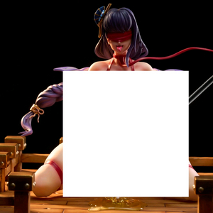 포이즌스팅메이드 스튜디오 원신 라이덴 쇼군 레진 피규어 미피 gk