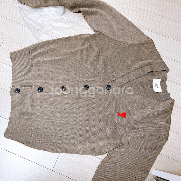 아미 가디건 남녀공용 s 타우페(토프)--1