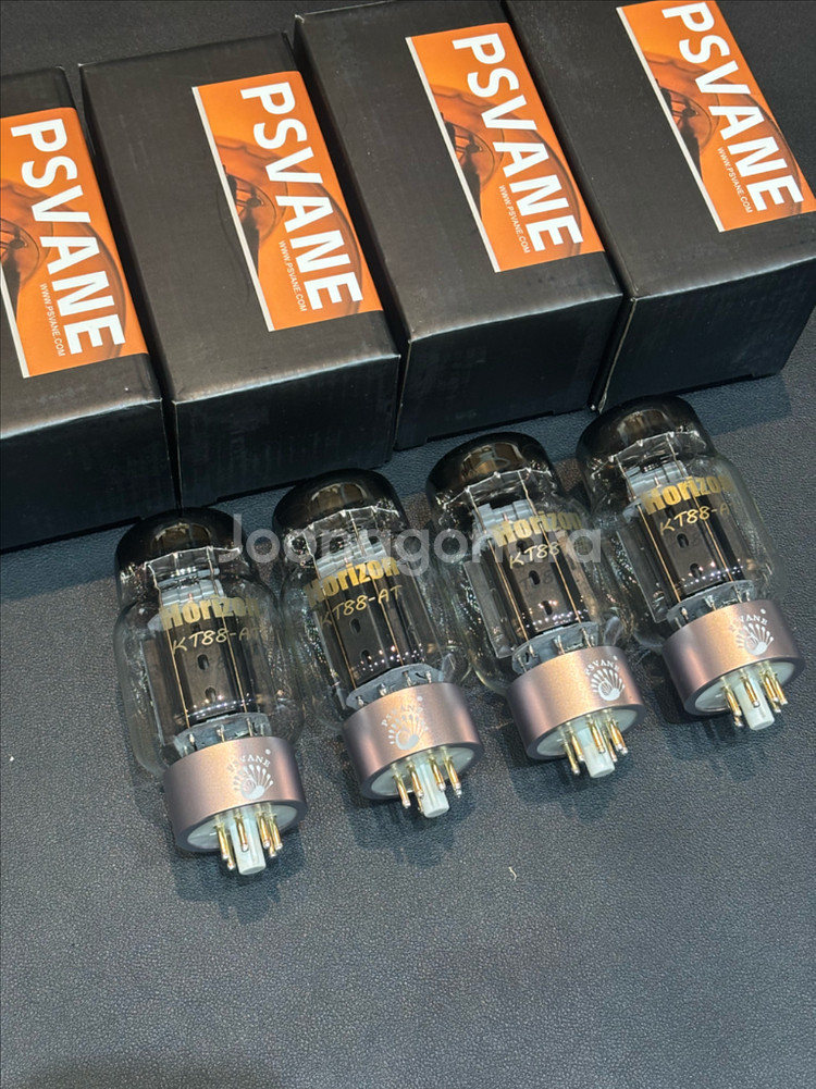PSVANE Horizon KT88-AT 진공관 4개--0