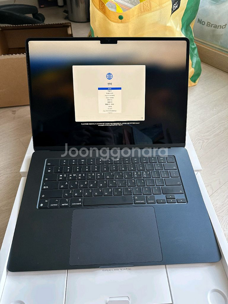 맥북 에어 M2 15인치--0
