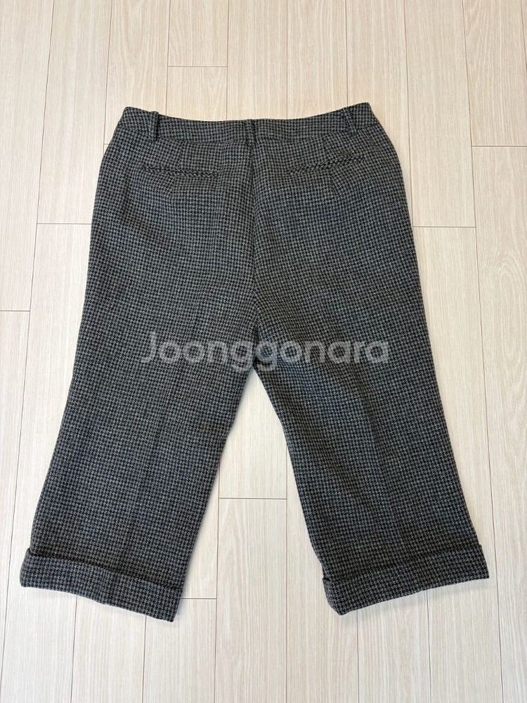 [새 옷] 올포유 여성 체크 7부바지 76사이즈--1