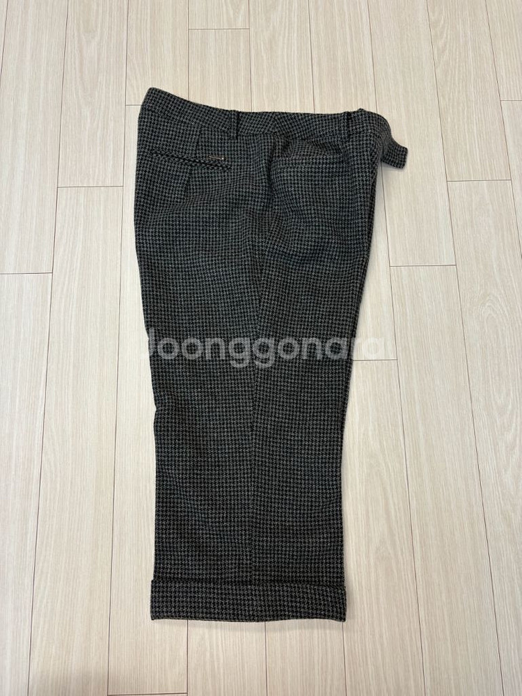 [새 옷] 올포유 여성 체크 7부바지 76사이즈--8