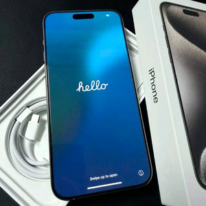 아이폰15프로맥스 pro max 512GB 자급제 S급 풀박스