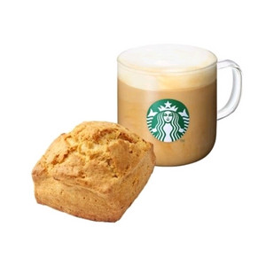 스타벅스 카페 라떼 T + 잉글리쉬 스콘 8600원 (26.01.19)